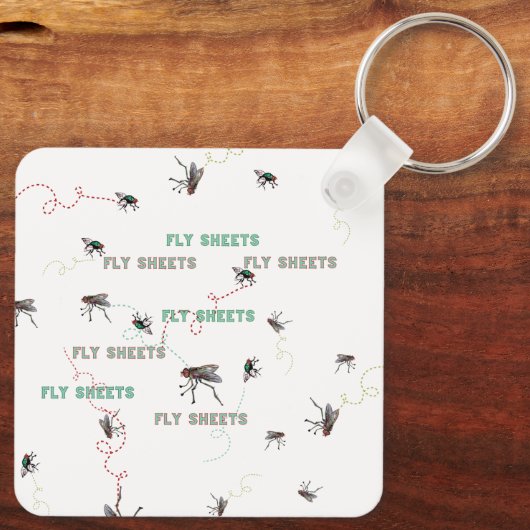 COOL FLY SHEETS VERHAAL SLEUTELHANGER (Achterkant)