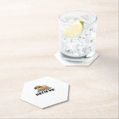 Cool Flying Sloth Believe Funny Motivatie Design Kartonnen Onderzetters (Insitu)