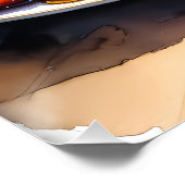 Cool food liefhebbers ontbijt pannenkoeken perfect poster (Hoek)