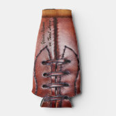 Cool Football Bottle Cooler GEPERSONALISEERD (Voorkant)