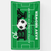 Cool Football Soccer Sport Baby shower Spandoek (Verticaal)