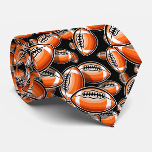 Cool football sportpatroon stropdas