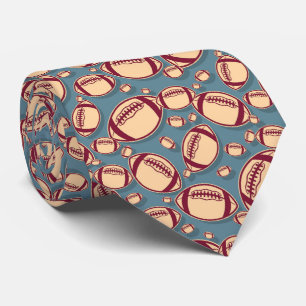 Cool football sportpatroon stropdas