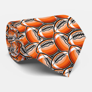 Cool football sportpatroon stropdas