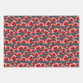 Cool football sporttegels inpakpapier vel (Voorkant 2)