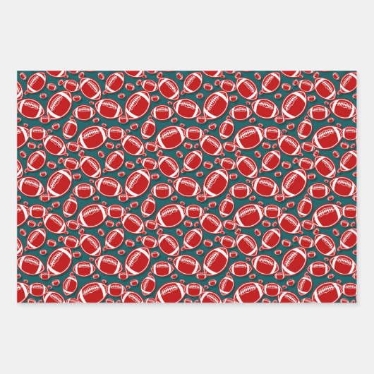 Cool football sporttegels inpakpapier vel (Voorkant 2)