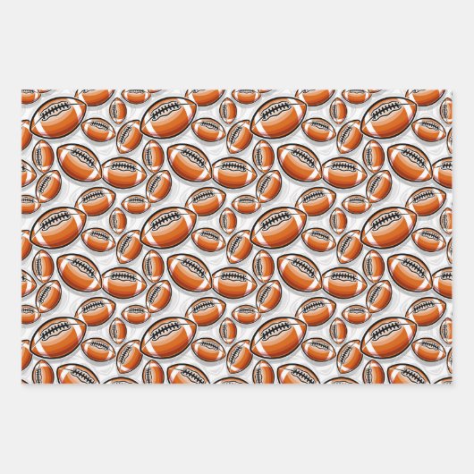 Cool football sporttegels inpakpapier vel (Voorkant)