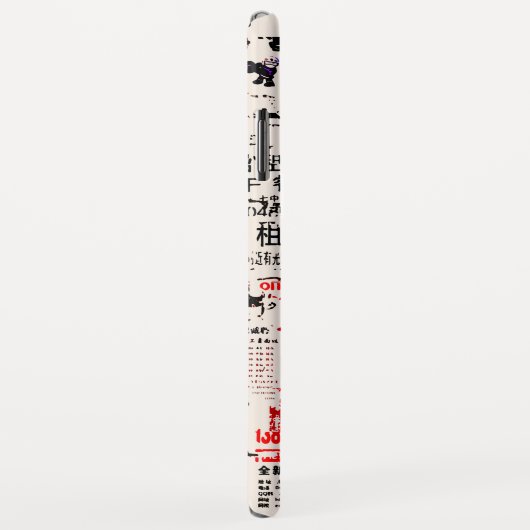 Cool Foreign Torn Peeled Billboard Case-Mate iPhone Case (Achterkant/rechts)