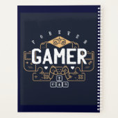 Cool Forever GAMER Gaming Gifts Teen Boy Girl Planner (Achterkant)