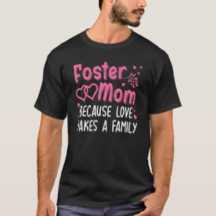 Cool Foster Mam voor Vrouwen Meisjes Foster Ouder T-shirt