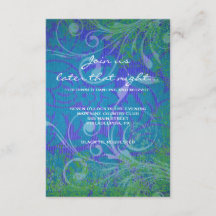 COOL FOTO COLLAGE Bat Mitzvah Party Card