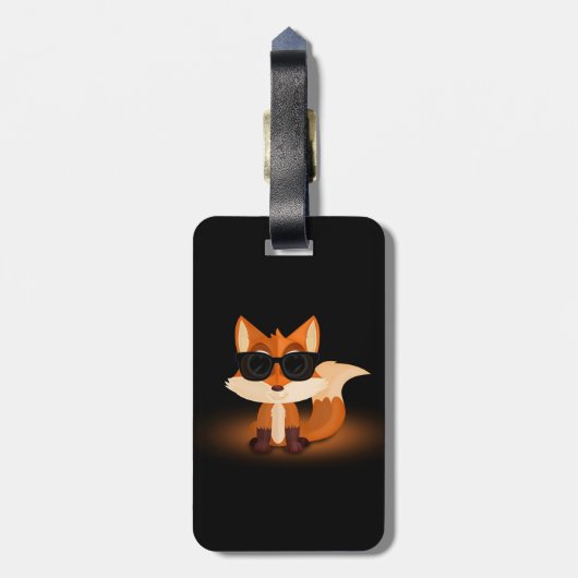 Cool Fox 2 Bagagelabel (Achterkant verticaal)