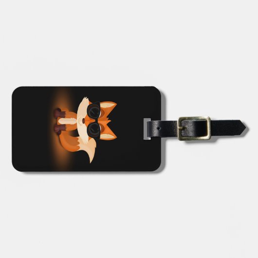 Cool Fox Bagagelabel (Voorkant horizontaal)