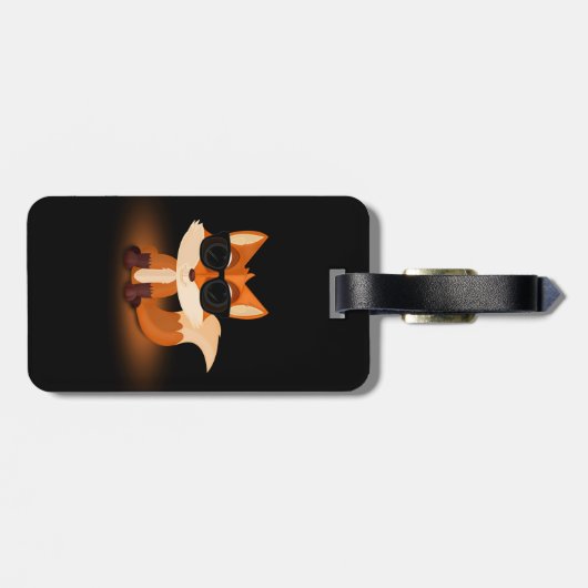 Cool Fox Bagagelabel (Achterkant horizontaal)