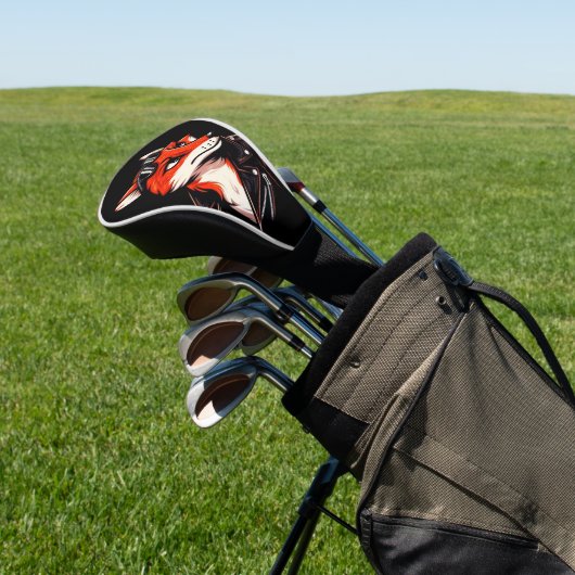 Cool Fox -  dier Golfheadcover (Insitu)