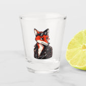 Cool Fox -  dier Shot Glas (Voorkant)