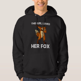 Cool Fox for Girls Mam Omnivorous Mammal Animal 1 Hoodie
