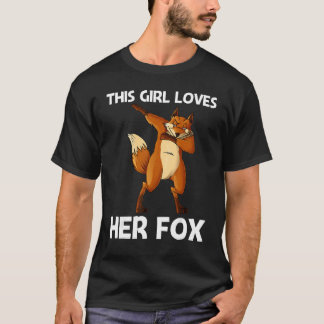 Cool Fox for Girls Mam Omnivorous Mammal Animal 1 T-shirt