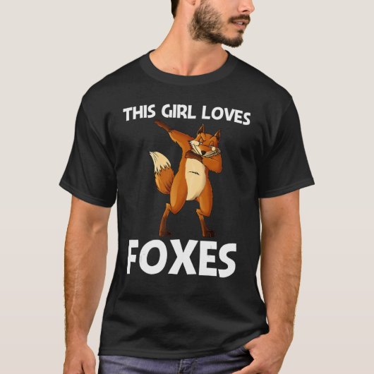 Cool Fox for Girls Mam Omnivorous Mammal Animal T-shirt (Voorkant)