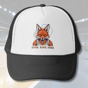 Cool Fox Gifts voor Basketbal Lovers Coach Fans Trucker Pet