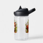 Cool fox liefhebbers toevoegen tekst kinder waterfles (Links)