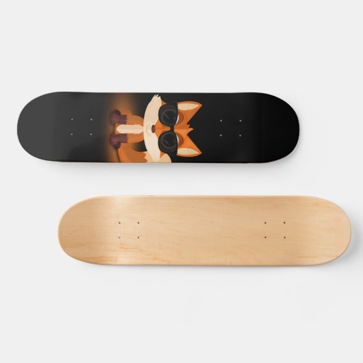 Cool Fox Persoonlijk Skateboard (Horizontaal)