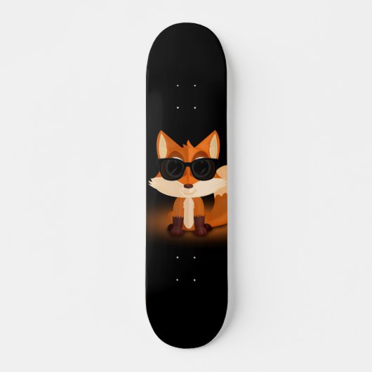 Cool Fox Persoonlijk Skateboard (Voorkant)