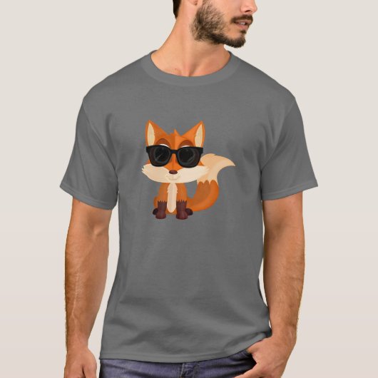 Cool Fox T-shirt (Voorkant)