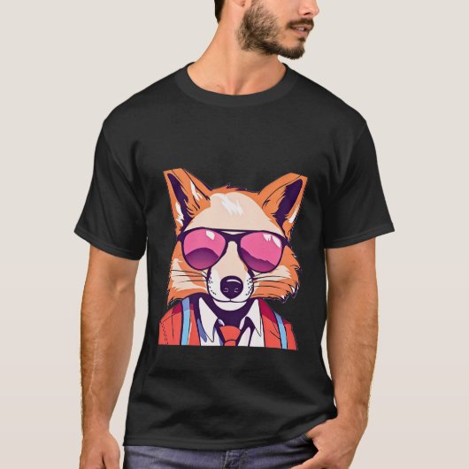 Cool Fox T-shirt (Voorkant)