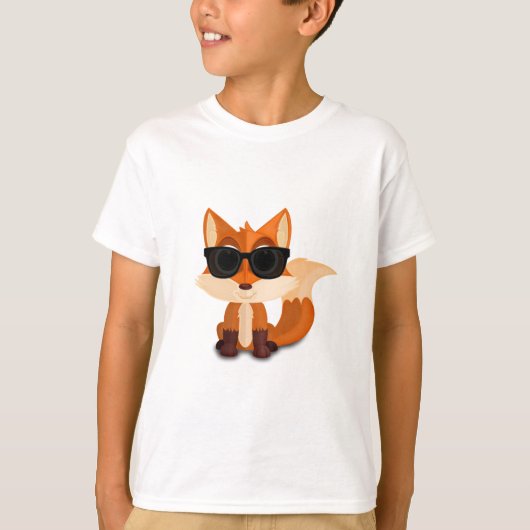 Cool Fox T-shirt (Voorkant)