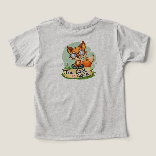 Cool Fox zorgeloos (Design achterkant)