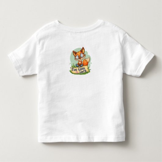 Cool Fox zorgeloos Kinder Shirts (Achterkant)