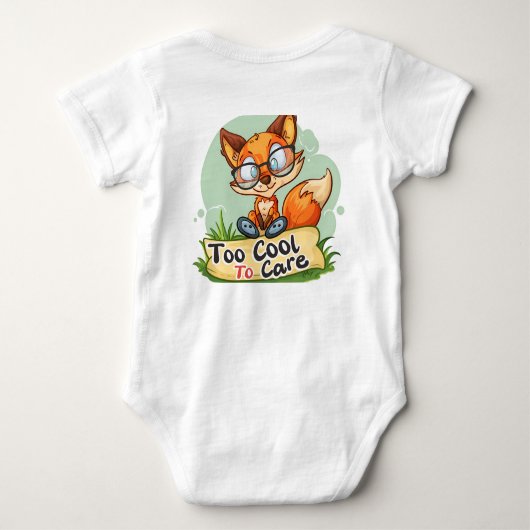 Cool Fox zorgeloos Romper (Achterkant)