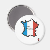 Cool France Magneet (Voorkant / Achterkant)