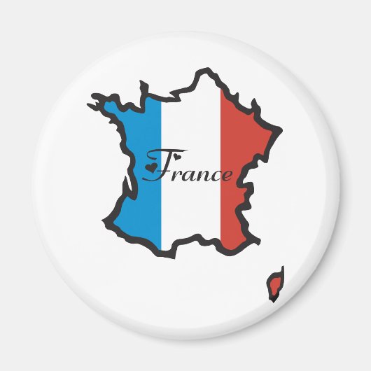 Cool France Magneet (Voorkant)