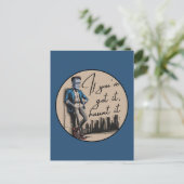 Cool Frankenstein Als je het hebt, achtervolg het Feestdagenkaart (Staand voorkant)