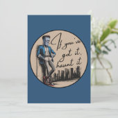 Cool Frankenstein Als je het hebt, achtervolg het Kaart (Staand voorkant)