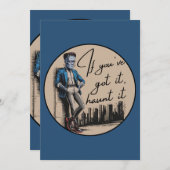 Cool Frankenstein Als je het hebt, achtervolg het Kaart (Voorkant / Achterkant)