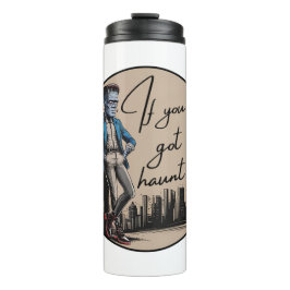 Cool Frankenstein Als je het hebt, achtervolg het Thermosbeker