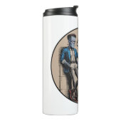 Cool Frankenstein Als je het hebt, achtervolg het Thermosbeker (Gedraaid links)