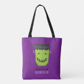 Cool Frankenstein Kinder Halloween Tote Bag (Achterkant)