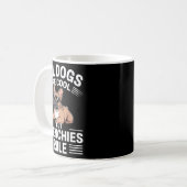 Cool French Bulldog Art For Men Women Kids Frenchi Koffiemok (Voorkant links)