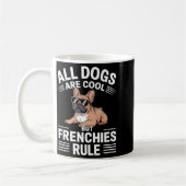 Cool French Bulldog Art For Men Women Kids Frenchi Koffiemok (Links)