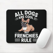 Cool French Bulldog Art For Men Women Kids Frenchi Muismat (Met muis)