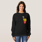 Cool French Fries Pocket Novelty Graphic Tees Cool (Voorkant volledig)