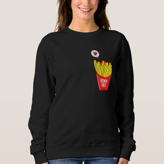Cool French Fries Pocket Novelty Graphic Tees Cool (Voorkant)
