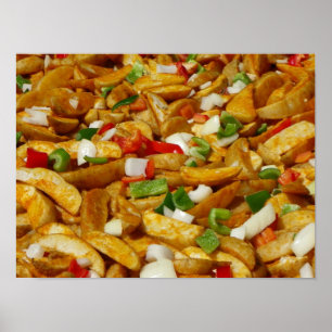 Cool Fried Potato Poster! Poster