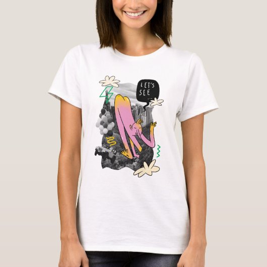 Cool Friendly Monster T-shirt (Voorkant)