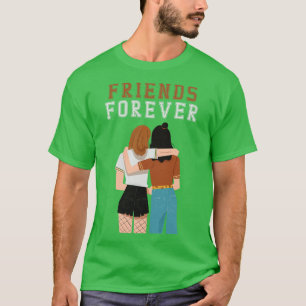 Cool Friends forever t-shirt voor vriendschap dag