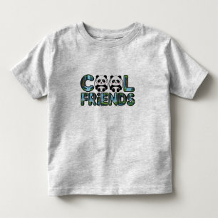 Cool Friends Panda Kinder Shirts